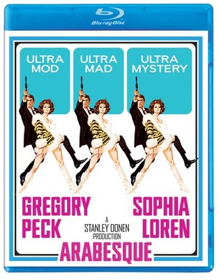 Arabesque (Blu-ray) Gregory Peck Sophia Loren Alan Badel Kieron Moore