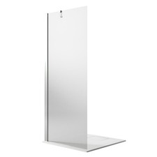 FESTE DUSCHWAND WALK IN 50CM H190 DUSCHABTRENNUNG DUSCHTRENNWAND KLARGLAS