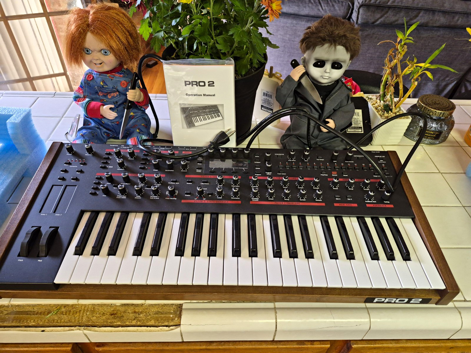 Dave Smith Instruments Pro 2 44-Key Hybrid Keyboard Synth Pitch/Mod Wheels