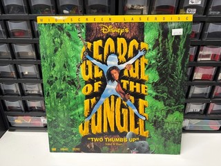 LaserDisc Movie George of the Jungle Brendan Fraser Walt Disney Video LD Film