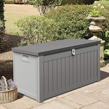 Garden Store Direct 50 Gallon/190 Litre Storage Box with Strapped Lid