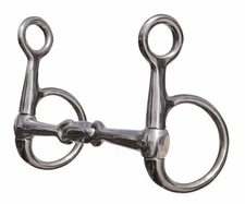 Horse 5"  English Riding Double Jointed Baucher Bit 35526B