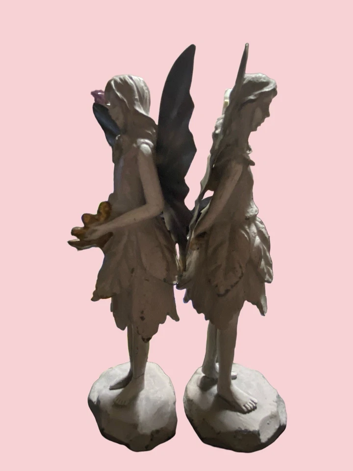 2 Garden Fairy Figurines - Image 3 of 4