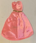 Vintage Barbie Clothes - MOD Era 1144 Growin' Pretty  Hair Barbie Pink Dress
