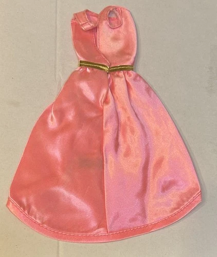 Vintage Barbie Clothes - MOD Era 1144 Growin' Pretty  Hair Barbie Pink Dress