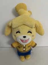 Animal Crossing Nintendo 2015 Smiling Isabelle Plush Stuffed Little Buddy 9"