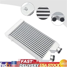 2.5" Inlet & Outlet Same One Side Turbo Front Mount Intercooler Universal