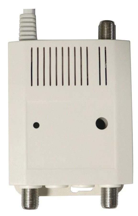 Amplificatore Antenna TV Interno 1 Ingresso 2 Uscite Potenziatore Segnale - Immagine 2 di 4