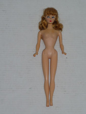 VINTAGE 1993 REPRODUCTION MATTEL STRAWBERRY BLONDE PONYTAIL BARBIE DOLL CLEAN
