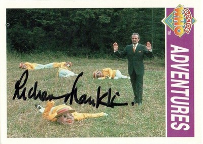 Doctor Who Trading Card Cornerstone #247 signiert von RICHARD FRANKLIN