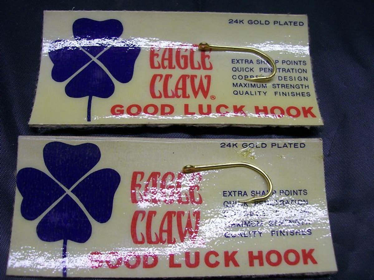 vintage fishing tackle mixed lot eagle claw As Pictures