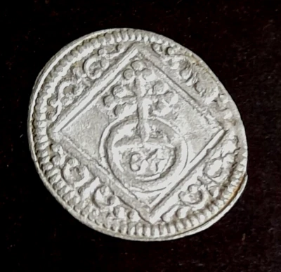 Würzburg Bistum, Johann G. II. v. Guttenberg, 1/84 Gulden (Körtling) 1689, ss-vz - Bild 1 von 3