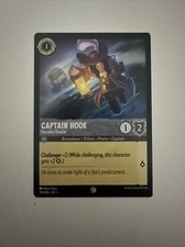 Disney Lorcana 174/204 Captain Hook- Forceful Duelist Non Foil NM