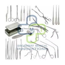 Laminectomy Instruments Set of 35 Pcs for Laminectomy surgery, Neuro Set