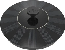 Eco Friendly Solar Fountain Pump With 4 Nozzles For Bird Bath Garden Pool