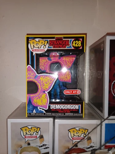 Funko Pop! Stranger Things Demogorgon #428 Black Light Target Exclusive