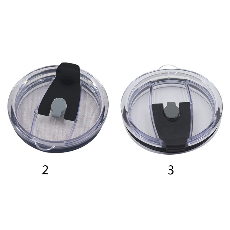 Durable Travel Mug Tumbler Cover Replacement with Straw Hole Design