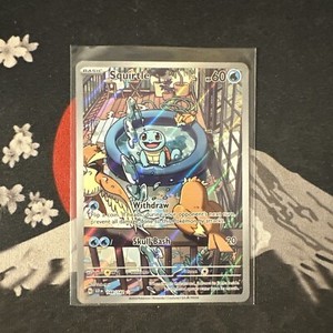 Squirtle 2024 Scarlet & Violet: Stellar Crown #148/142 Illustration