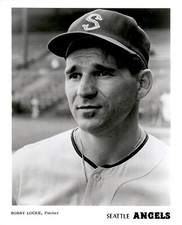 PF4 Original Photo BOBBY LOCKE 1965-68 SEATTLE ANGELS AAA PITCHER PCL BASEBALL