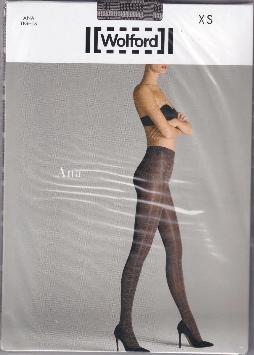 WOLFORD ANA Copper or Graphite Color Tights. Size XS. Glittering Tights