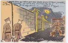 Cpa Militaria And What Are You Doing Here At This Time Series 214 Edt Cim