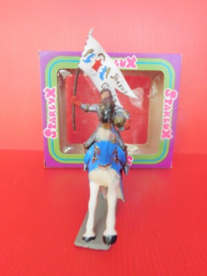 Chevalier Sur Cheval Avec Robe Jeanne D'arc EUR 119,00