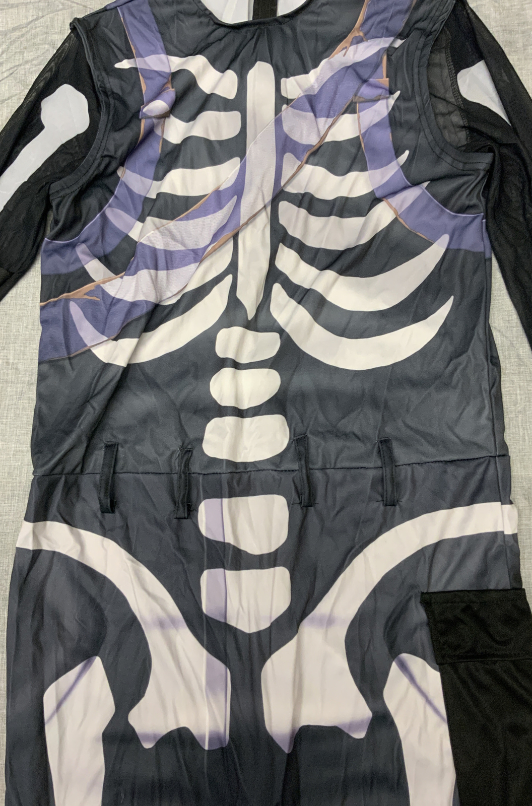 🧷 Fortnite Skull Trooper Men's Adult Costume 👉Jumps… Gem