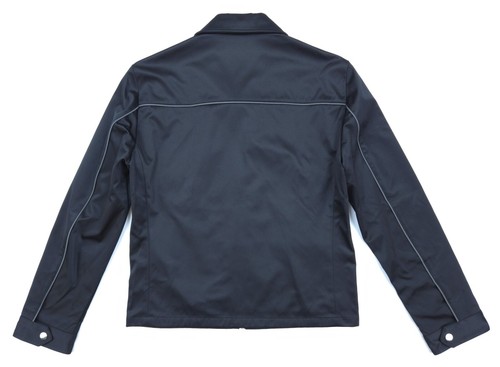 Mango Man Trend Men's Medium Cazadora Moc Full Zip Jacket Black NWT - Picture 6 of 12