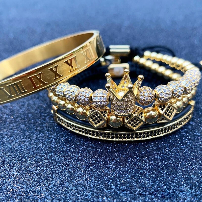 Royal crown bracelet best sale set