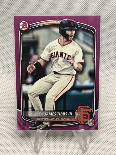 2025 Bowman James Tibs III Prospects Fucshia Border #BP-39 #/299