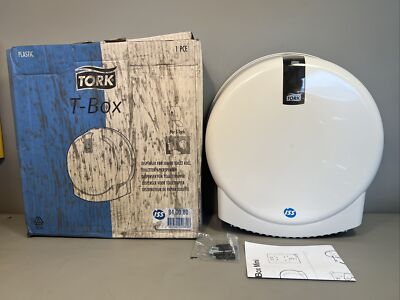 Tork | T-Box Spender für Toilettenpapier | Weiß OVP Neu #3