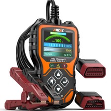 12V Battery Tester Check Engine Fault OBD2 Code Reader Car Diagnostic Scan Tool
