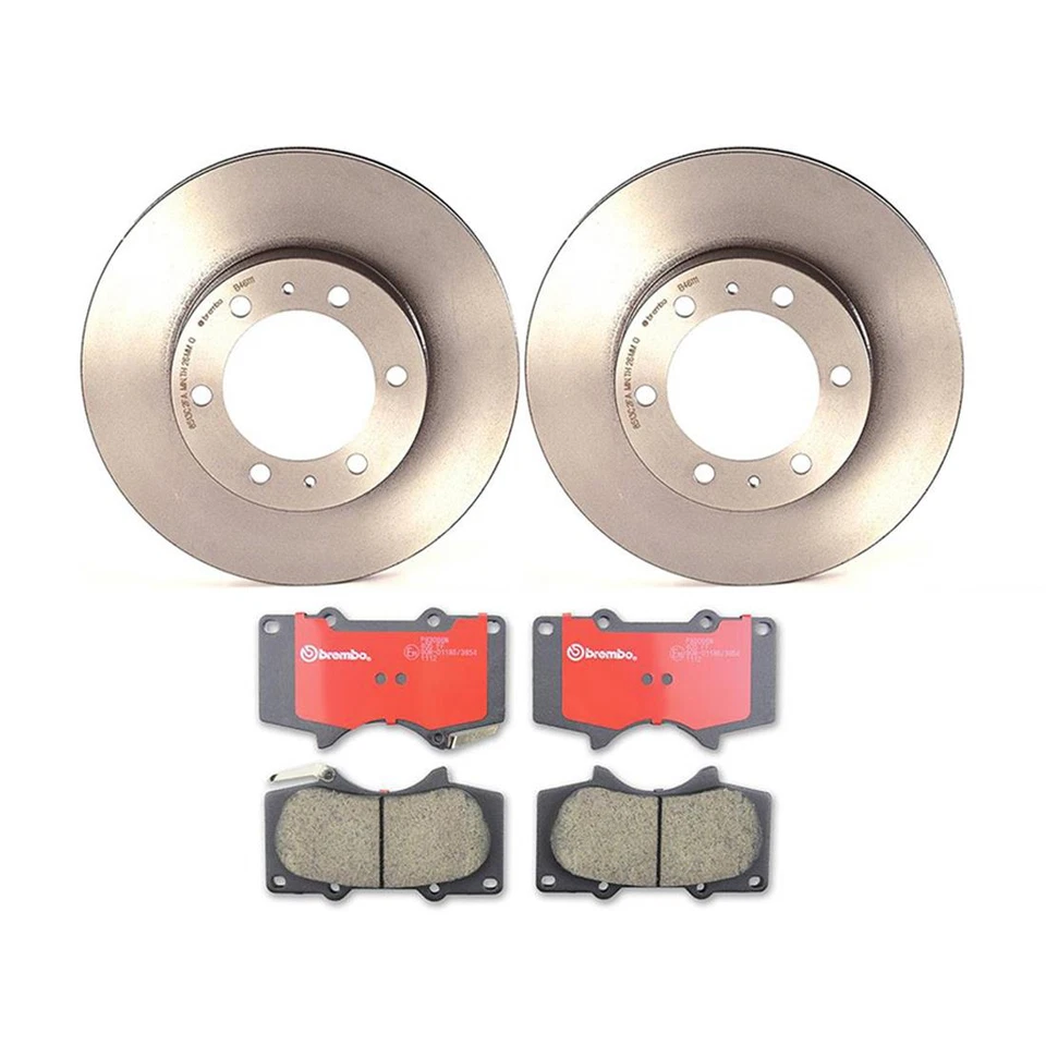 Rotores de freno delanteros Brembo para Toyota 4Runner 2009 2008 2007 2006 05 2004 2003 Foto 2 de 4