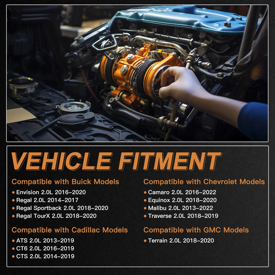 For Chevy Malibu Cadillac ATS CTS Buick 2.0L Turbocharger Turbo Charger Foto 4 de 4