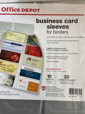 business card binder refill pages Amazon.com: Credit Card Holder Pocket Business Cards Refills for 3.39x2.16 Card  Binders A6 6-Ring 25 Sheets Double Layer Clear Card Inner Page 3 Pockets  Binder Album for Cards Folder Organizer Postcard Sleeves :