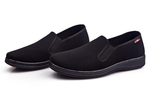 New Men's Chinese Kung Fu Shoes Martial Art Ninja Cotton Sole Tai chi Slippers - Picture 8 of 14