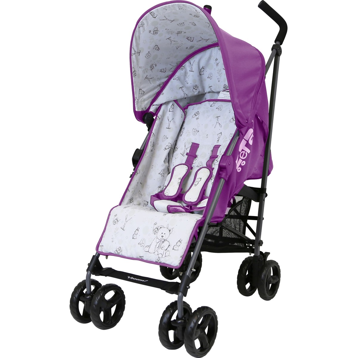 Pink Zeta Vooom Double Stroller Zeta Vooom Double Stroller 2025