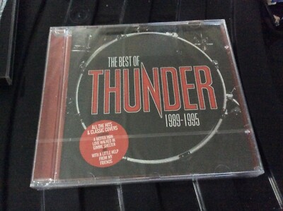 THUNDER THE BEST OF THUNDER 1989-1995 CD ALBUM NEW AND SEALED. F1 