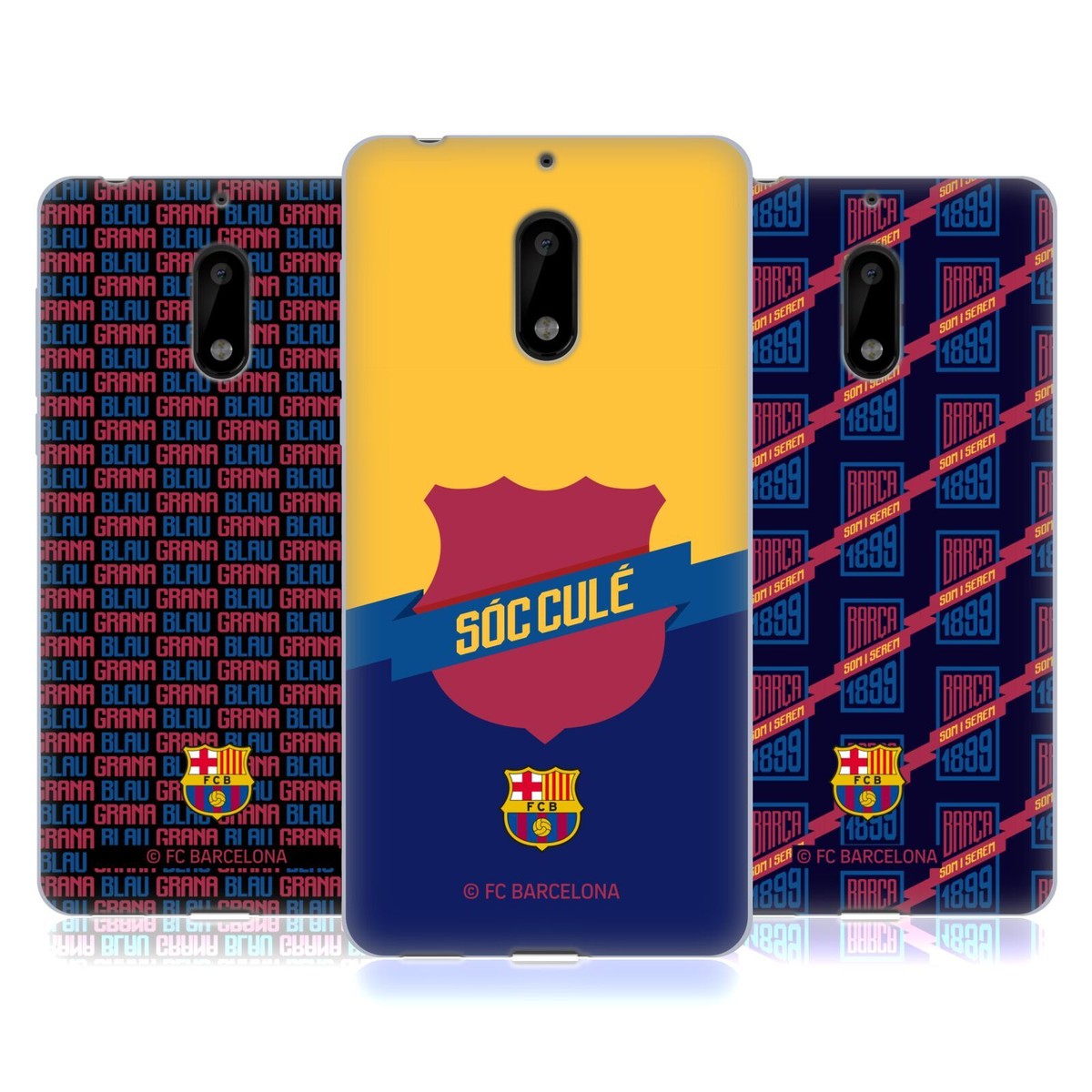 Fc Barcelona Mobile Cover For Iphone Se 2021 White FCB FC