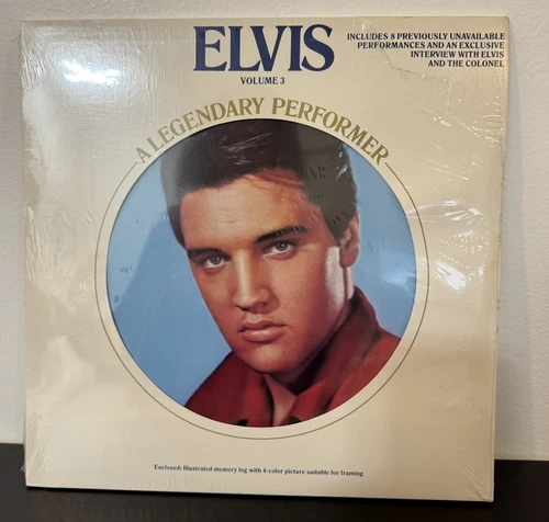 Elvis NOT FOR SALE A Legendary Performer,vol3 Sealed RARE DEMO NEW Photos