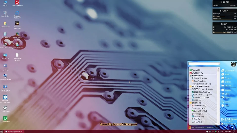 MediCat Bootable USB Thumbdrive 64GB of Recovery tools Advanced Troubleshooting - Image 3 of 4