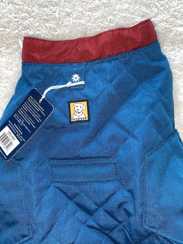 NEW Ruffwear Stumptown Quilted Insulated Jacket - Blue w/ Red - SMALL - Picture 2 of 5