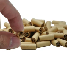 Natural 120x/box Pre Rolled Cigarette Filter Rolling Paper Tips Unrefined