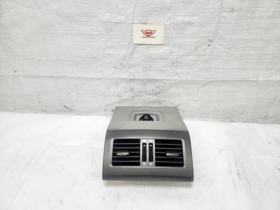 Panel de ajuste de consola central trasera Lexus LS460 2007-2012 con rejilla de ventilación de aire OEM Foto 4 de 4