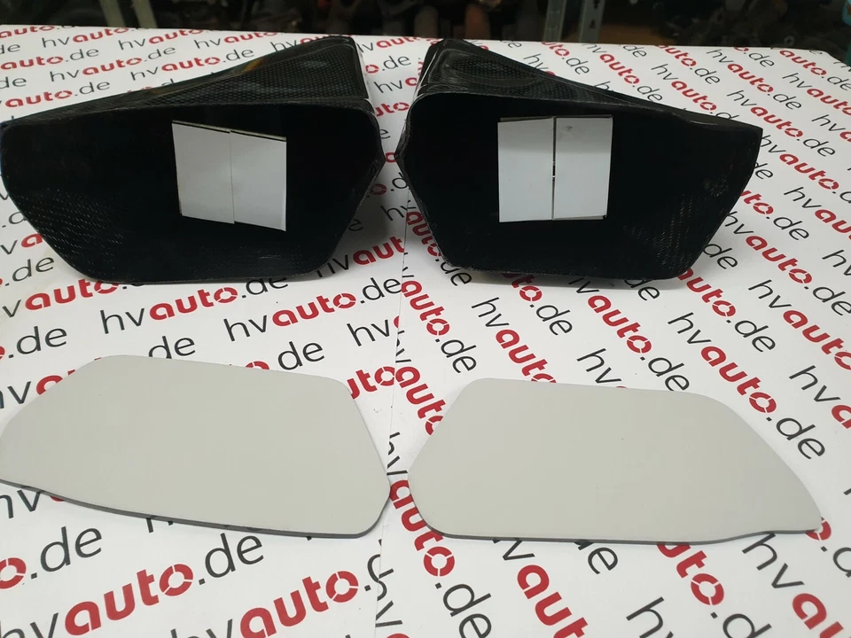 Juego de espejos retrovisores exteriores Lancia Delta Integrale y Evo Grupo A hechos de carbono Foto 3 de 4