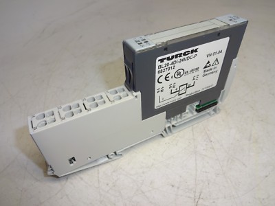 TURCK BL20-4DI-24VDC-P ELECTRONIC DIGITAL INPUT MODULE