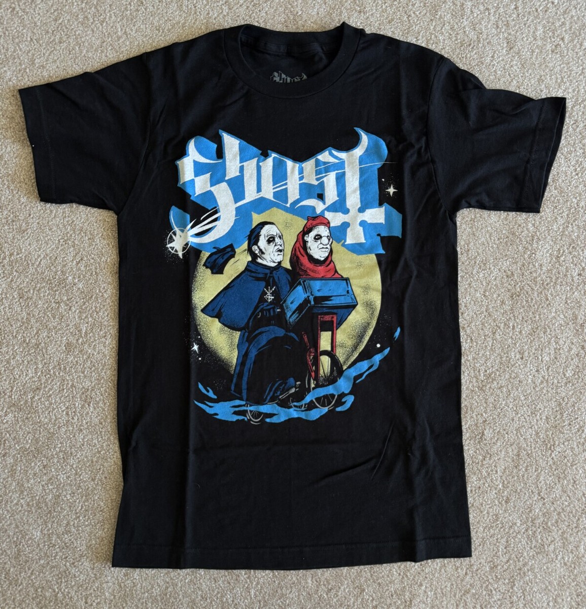 GHOST B.C. Band BC Papa SHIRT Official T-Shirt SMALL New Cardinal