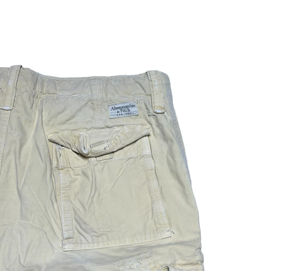 Винтажные мужские шорты-карго десантника Abercrombie & Fitch размер 36 Gorp Camp 90-е - Изображение 3 из 4
