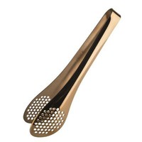 Salatzange Universalzange Edelstahl Poliert Kupfer-Look 25 Cm