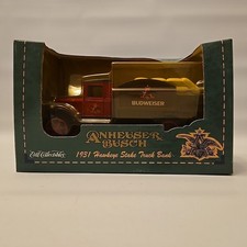 ERTL Anheuser Busch 1931 Hawkeye Stake Truck Bank New in Box